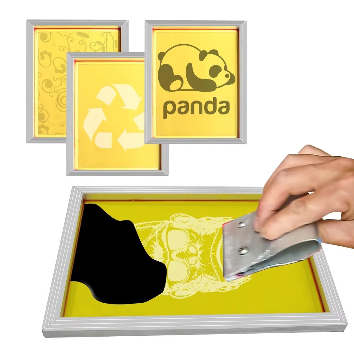 Screen Printing Frame Mesh - 알루미늄 실크 스크린 프레임 43 ×