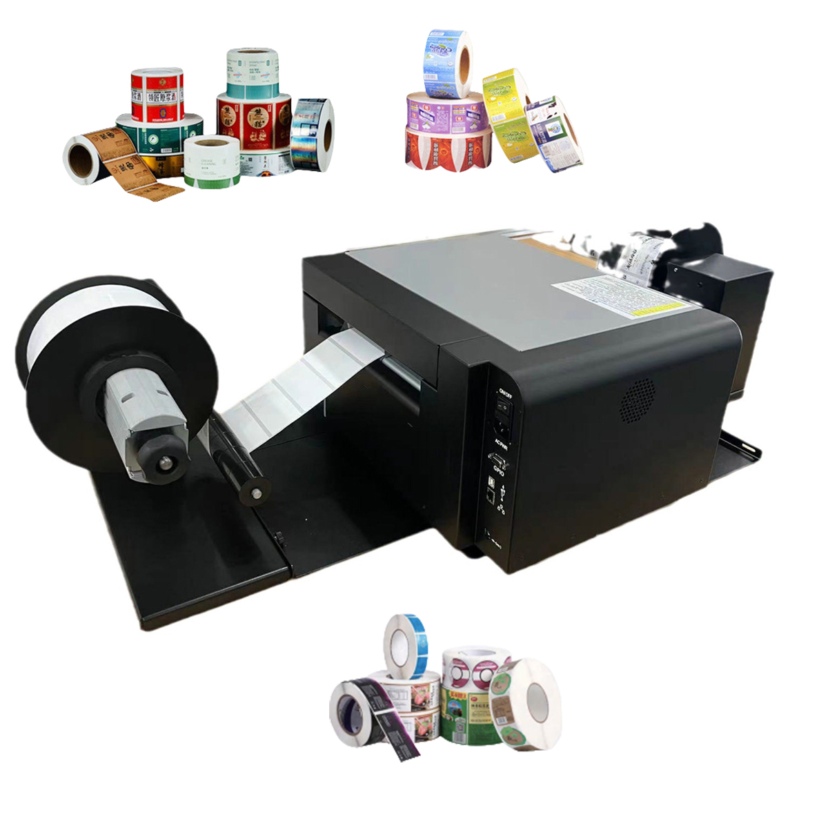 Commercial Digital Printing - 롤투롤 디지털 컬러 라벨 프린터 잉크젯