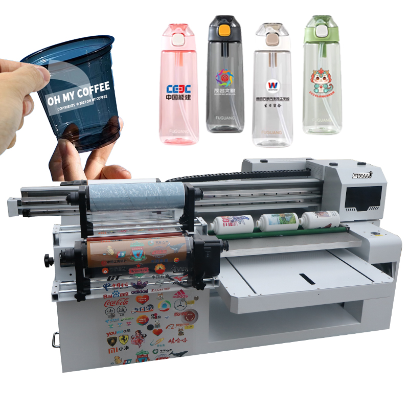 Commercial Uv Printing - 6090 UV 롤 플랫베드 프린터 기계