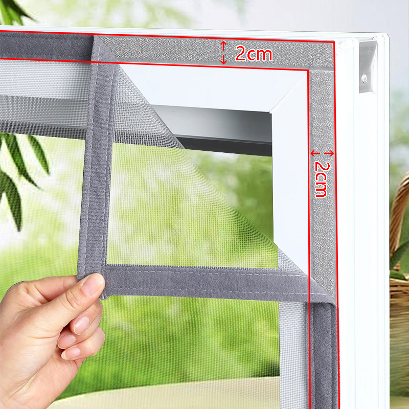 회색 메쉬 프레임 모기장, 곤충 방지 스크린 창문망,  - Screen Printing Frame Mesh 리뷰 및 가격