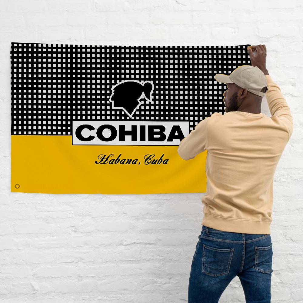 C-코히바스 담배 고급 인쇄 광고 깃발 회사 파티 배너 - Commercial Printing Company 리뷰 및 가격