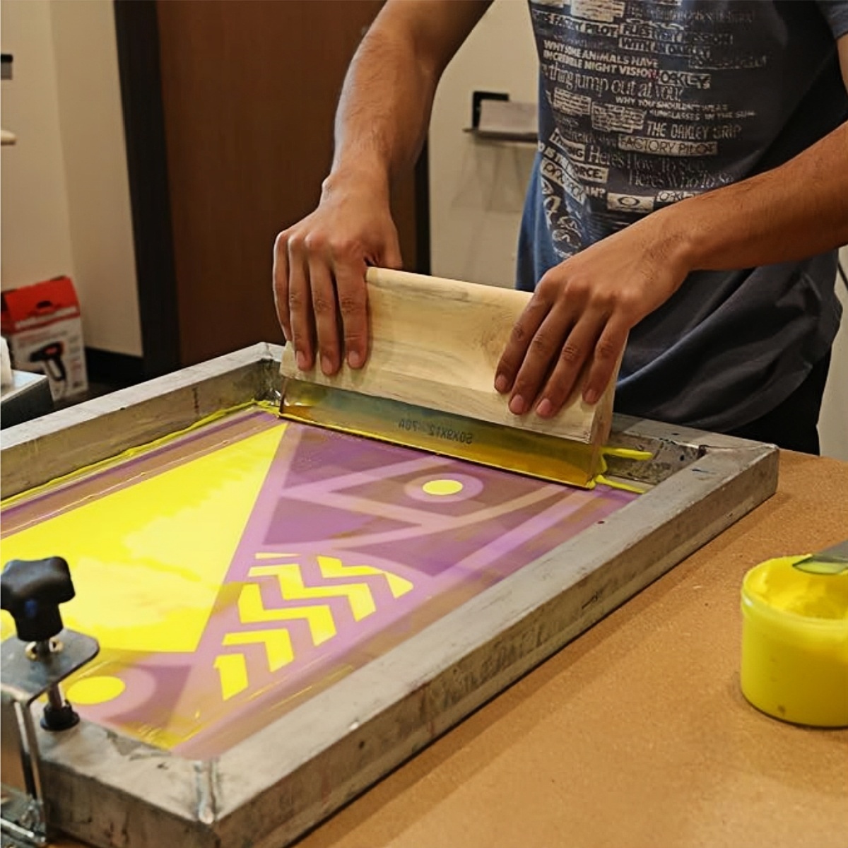 알루미늄 실크 스크린 프레임 43 × 31cm, 300 - Screen Printing Frame Mesh 리뷰 및 가격