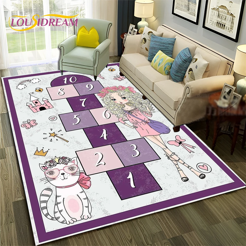 3D Hopscotch 어린이 디지털 게임 소년 소녀  - Commercial Digital Printing 리뷰 및 가격