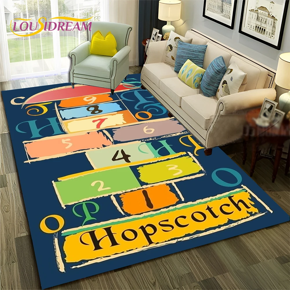 3D Hopscotch 어린이 디지털 게임 소년 소녀  - Commercial Digital Printing 리뷰 및 가격