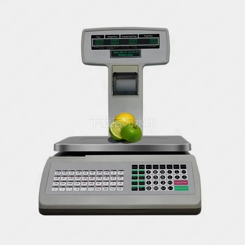 듀얼 LCD 디지털 영수증 출력 저울 3kg-30kg  - Commercial Digital Printing 리뷰 및 가격