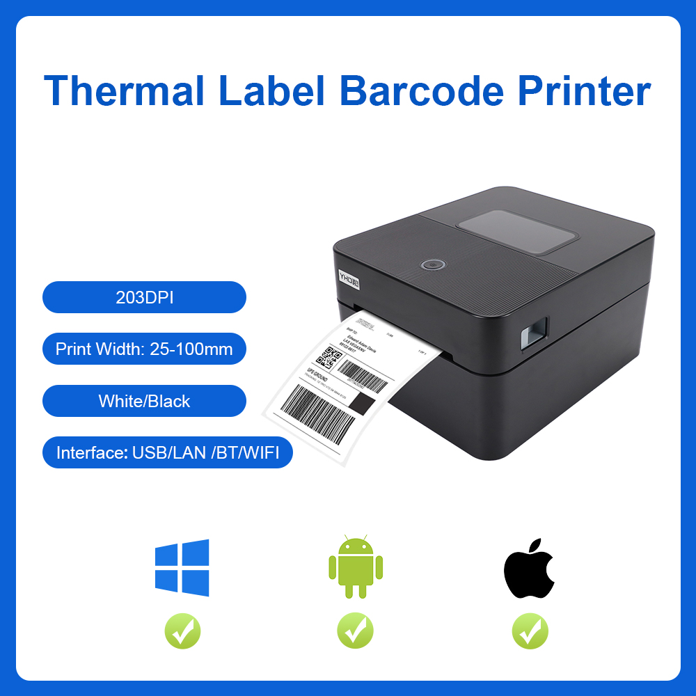 YHDAA 4인치 감열 배송 라벨 프린터, 영수증/운송 - Commercial Printing Options 리뷰 및 가격